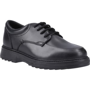 Hush Puppies Romeo Leather Boys's Black Shoes
