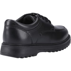 Hush Puppies Romeo Leather Boys's Black Shoes