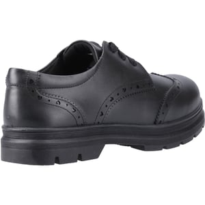 Pod Fiona Läderflickors Svarta Brogues
