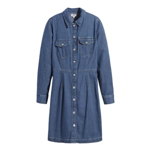 Levis Dames/Dames Ellie Denim Jurk (Denim)