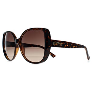 Kenneth Cole Reaction Butterfly Womens Dark Havana Brown Gradient KC2967
