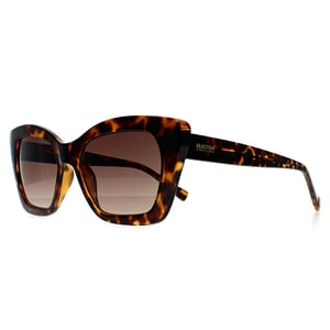 Kenneth Cole Reaction Cat Eye Womens Havana Brown Gradient RN00009