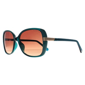 Radley Butterfly Womens Gloss Green Crystal and Teal Brown Gradient Morwenna