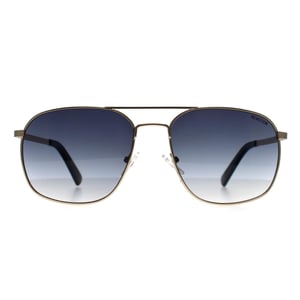 Kenneth Cole Reaction Rectangle Unisex Gold Blue Gradient KC2970