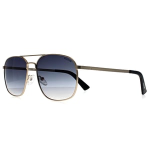Kenneth Cole Reaction Rectangle Unisex Gold Blue Gradient KC2970