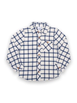 Kite Clothing Check Shirt Cream