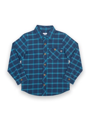 Kite Clothing Check Shirt Navy