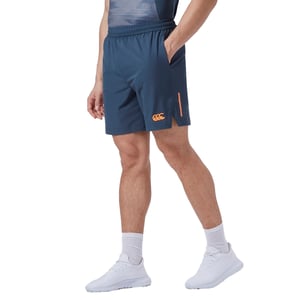 Canterbury Mens Woven Shorts (Navy/Orange)