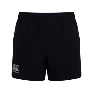 Canterbury Geweven shorts voor kinderen (Zwart)