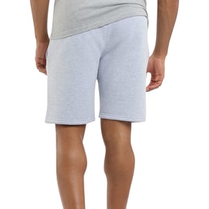 Umbro Heren Fleece Logo Casual Shorts (Grijze Mergel)