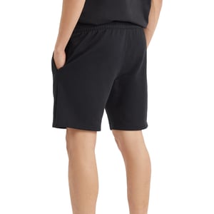 Umbro Heren Fleece Logo Casual Shorts (Zwart)