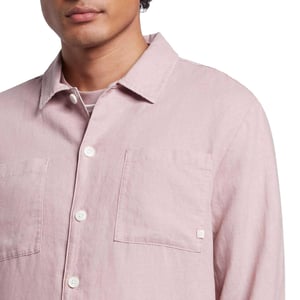 Farah Heren Nelson Slub Shirt (Roze)