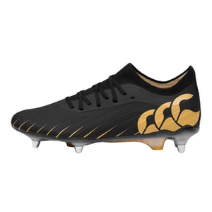 Canterbury Mens Speed Falcon Team Soft Ground Football Boots (Black/Gold)