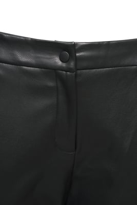 Elle Tiana Fleece Lined Faux Leather Trousers