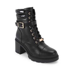 Carvela  Boulder Heeled Lace Up Boots