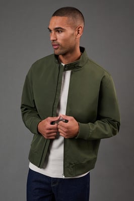 Khaki Classic Harrington Jacket