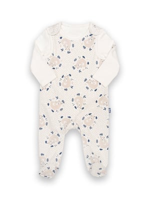 Kite Clothing Snuggle Bear Dungaree Set