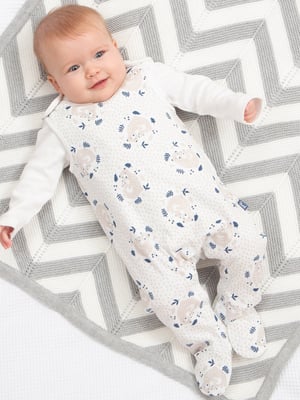 Kite Clothing Snuggle Bear Dungaree Set