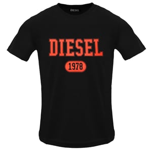 Diesel Varsity Logo Kaviaar T-shirt