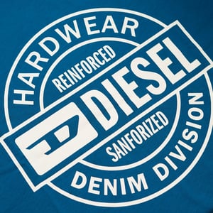 Diesel Hardware Circle Blue Sapphire T-shirt