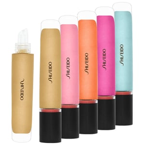 Shiseido Shimmer Gel Gloss 03 Kurumi Beige - Luxe Lipbehandeling