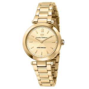 Chiara Ferragni Ladies Watch  Quartz  gold