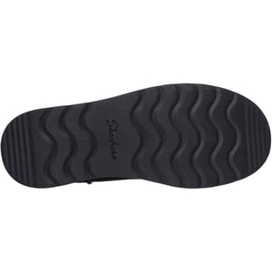 Skechers Keep Cozy Läder Kvinnor Svarta Vinter Ankelstövlar