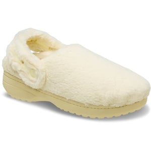 Crocs Classic Unfurgettable Polyester Dames Vanille Clogs