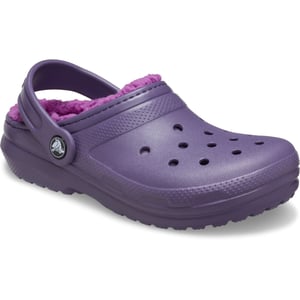 Crocs Classic Voering Thermoplastische Kinder Nachtgeschaduw Klompen