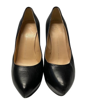 Giuseppe Zanotti Platform Pumps in Black Leather