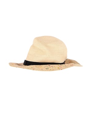 Eugenia Kim Flecked Sun Hat in Beige Hemp and Cotton