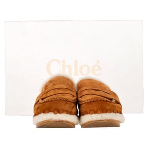 Chloé Joy Tofflor i Brunt Mocka