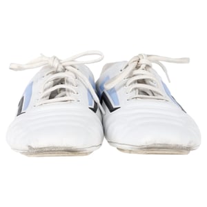 Prada Rev Low-Top Sneakers in White Leather