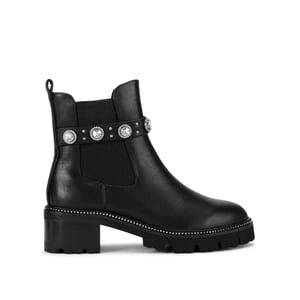 Kurt Geiger London Leather Dome Stud Chelsea Boots