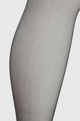 5 Denier Black Tights 3 Pack