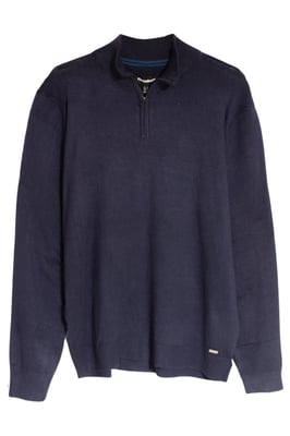 Mens Zip Neck Sweater