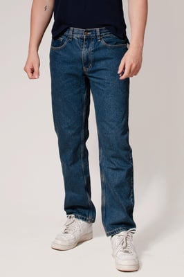 Mens Straight Leg Regular Fit Jeans