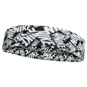 Nike Classic Swoosh Dri-FIT Headband (Black/White)
