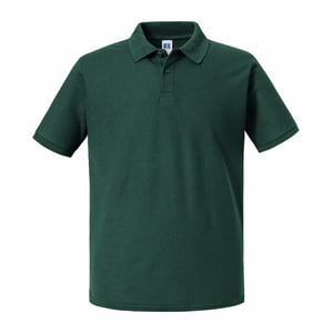 Russell Heren Authentic Eco Poloshirt (Fles groen)
