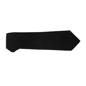 Premier Tie - Men Plain Work Tie (Black)