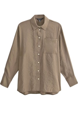 Relaxed Cupro Pocket Shirt