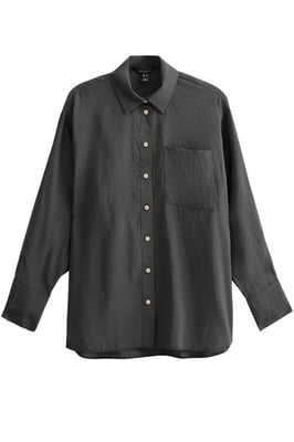 Relaxed Cupro Pocket Shirt