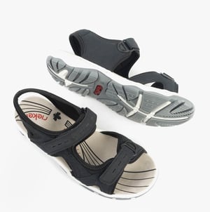 Rieker 68866-14 Womens Sandals Blue