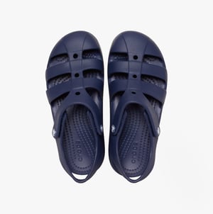 Crocs 210625-410 Classic Fisherman Unisex Kids Sandals Navy