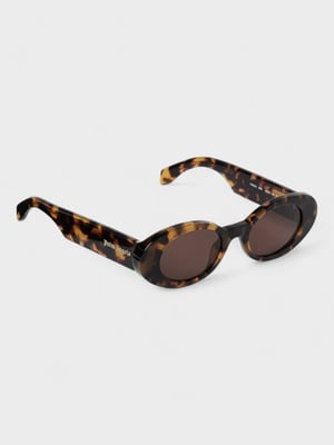 Palm Angels Gilroy Sunglasses Havana Brown
