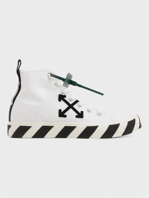 Off-White Vulc Sneaker Mid 'White Black'