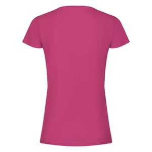 Fruit of the Loom Dames/Dames T-Shirt (Fuchsia)