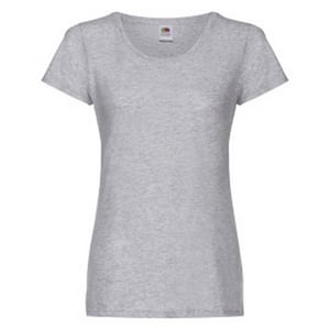 Fruit of the Loom Dames/Dames T-Shirt (Heide Grijs)