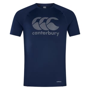 Canterbury Mens Big Logo Super Light T-Shirt (Navy)