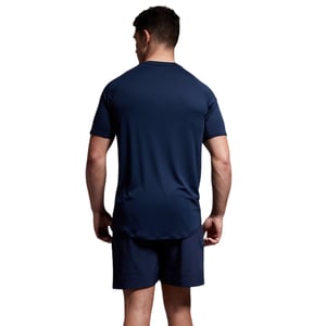 Canterbury Mens Big Logo Super Light T-Shirt (Navy)